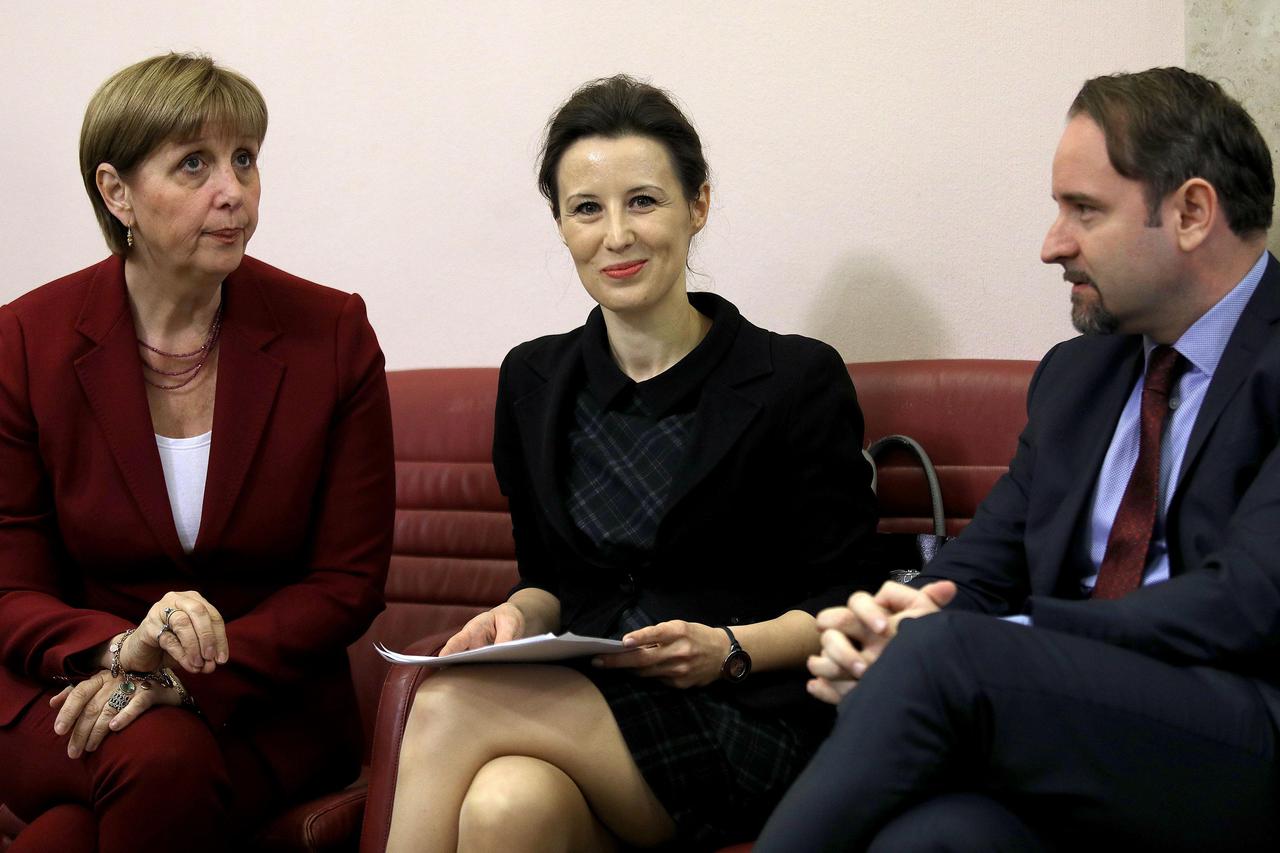 10.11.2016., Zagreb - Sjednica Sabora nastavljena je raspravom o brojim temama zbog kojih su stanku trazili klubovi zastupnika.  Dalija Oreskovic.  photo: Patrik Macek/PIXSELL