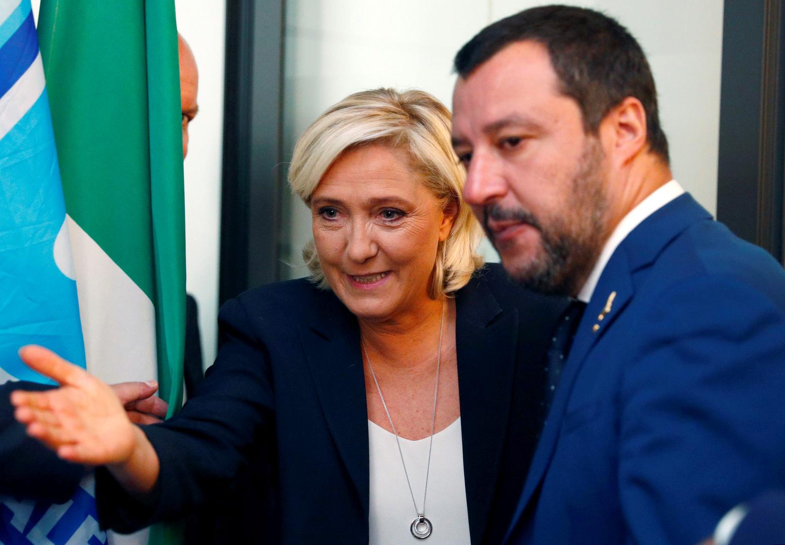 Populistički lideri “Postoji Alternativa za Europu i mi ju gradimo”, tvitala je francuska desničarka Marine Le Pen uoči susreta s Matteom Salvinijem