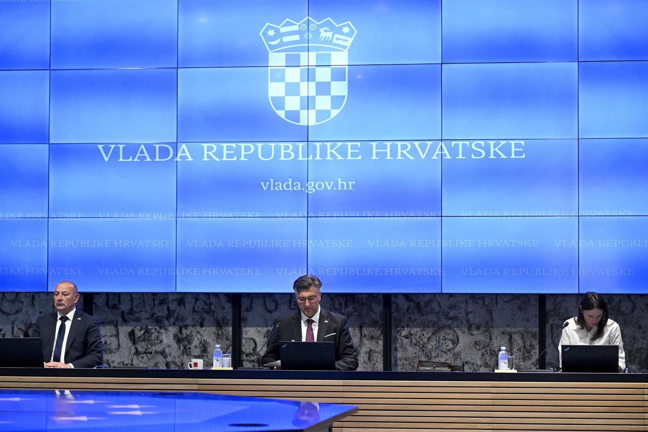 Zagreb: Održana sjednica Vlade RH