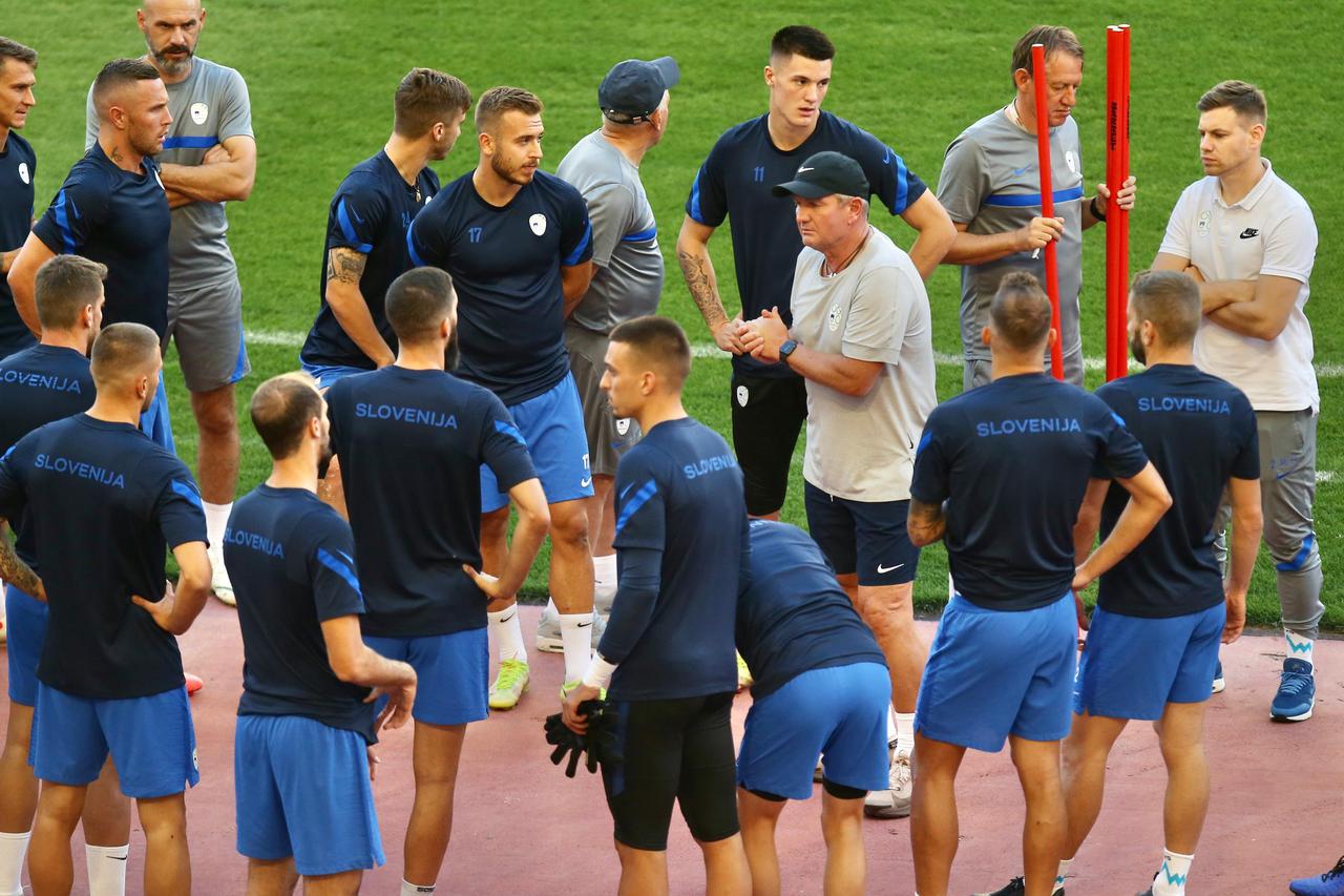 Split: Slovenci odradili trening na Poljudu