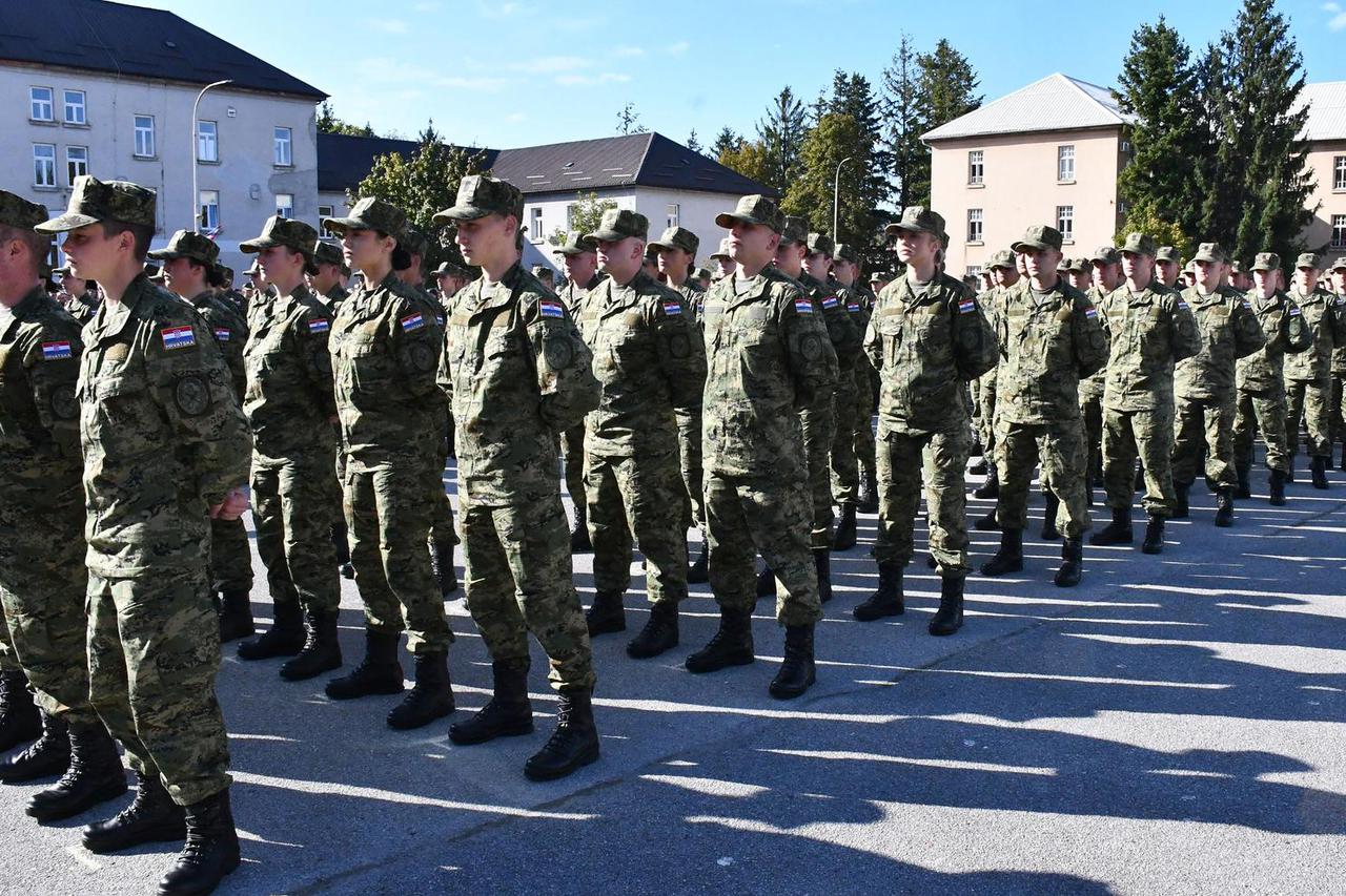 Požega: Svečana prisega 47. naraštaja ročnika na dragovoljnom vojnom  osposobljavanju