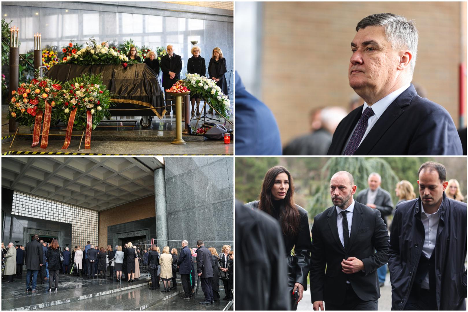 Posljednji ispraćaj predsjednika Vrhovnog suda Radovana Dobronića održan je na krematoriju zagrebačkog Mirogoja gdje se od preminulog šefa sudbene vlasti govorom oprostila njegova bivša zamjenica Gordana Jalšovečki koja će Vrhovni sud voditi do izbora nove čelne osobe.  "Danas se opraštamo od čovjeka koji je ostavio neizbrisiv trag u hrvatskom pravosuđu. Odlazak predsjednika Vrhovnog suda Radovana Dobronića ostavlja nasljeđe koje nas obvezuje da nastavimo njegovim putem", kazala je. "Taj iskusni pravnik i sudac te beskompromisni borac za pravdu i nepristranost od samih početaka jasno je dao do znanja da ga nikakve vrste pritisaka ne zanimaju. Iskustvo koje je na početku karijere stekao, dao mu je drugačiju perspektivu i razumijevanje pravde, ne kao apstraktne ideje, već kao nečega što ima realne posljedice za ljude", dodala je.