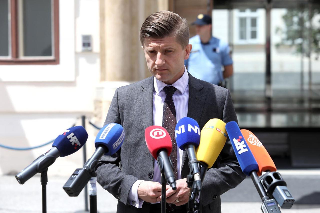 Zagreb: Ministar Marić komentirao procjene pada BDP od 10.8%
