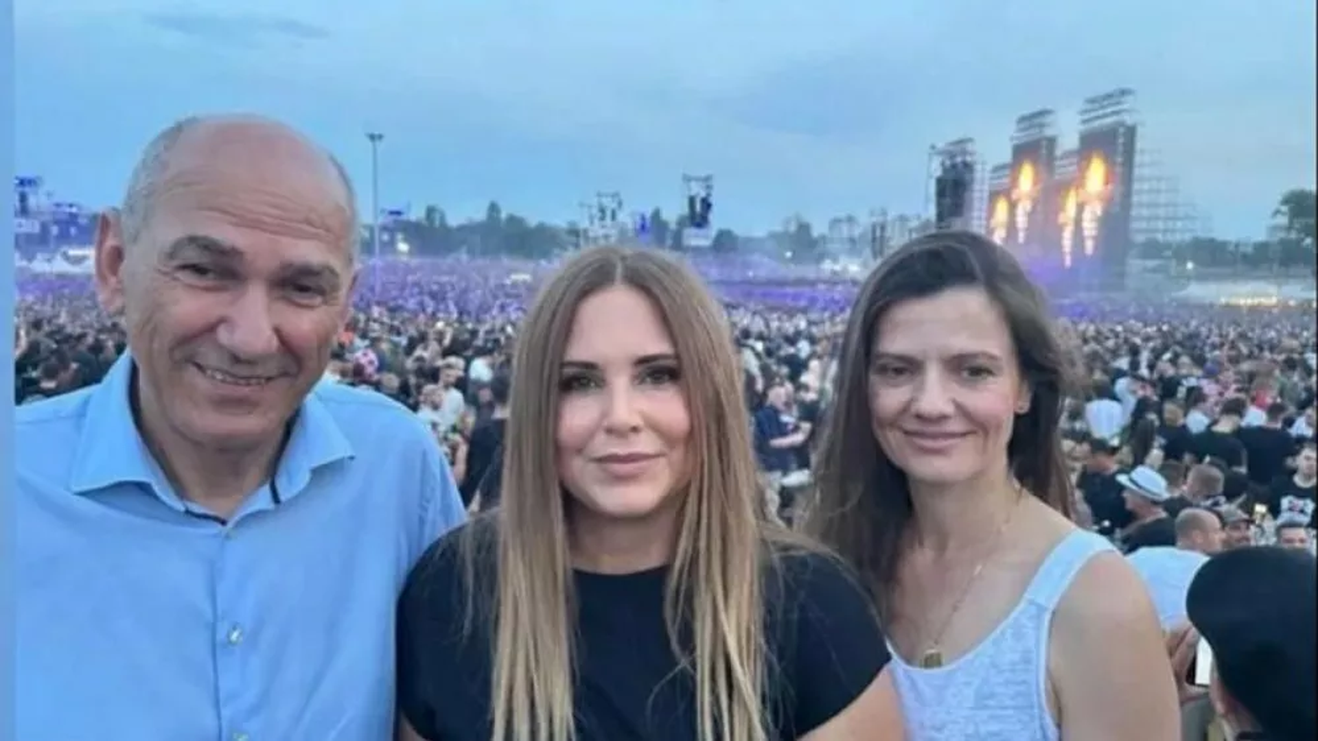 Njihov dolazak nije prošao nezapaženo ni među organizatorima događaja. Thompsonova supruga Sandra Perković nakon koncerta objavila je njihovu zajedničku fotografiju na društvenim mrežama te im javno zahvalila na dolasku i podršci. 