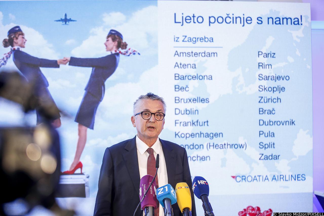 Konferencija za medije o suradnji Croatia Airlinesa i Turističke zajednice Grada Zagreba