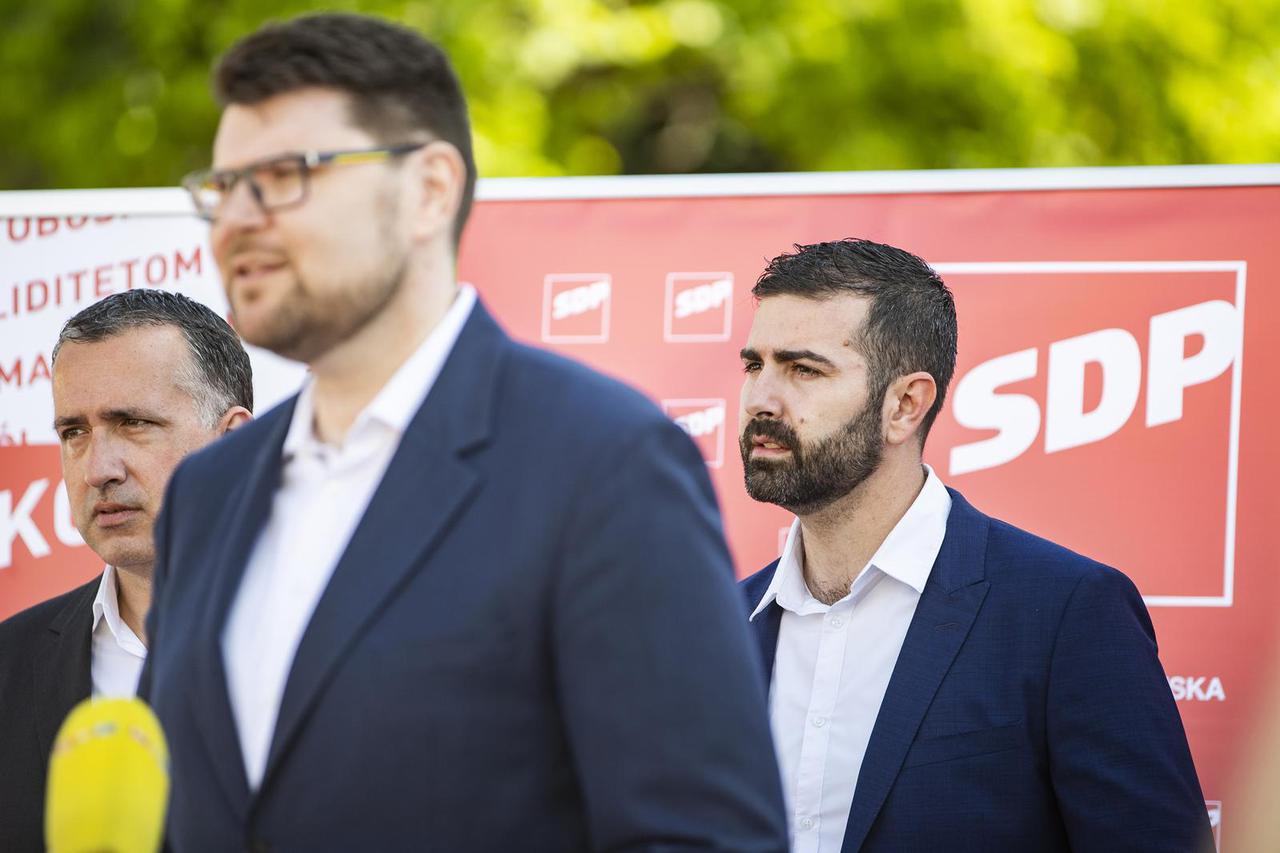 Predstavljen Davor Matijević kao kandidat SDP-a za gradonačelnika Splita