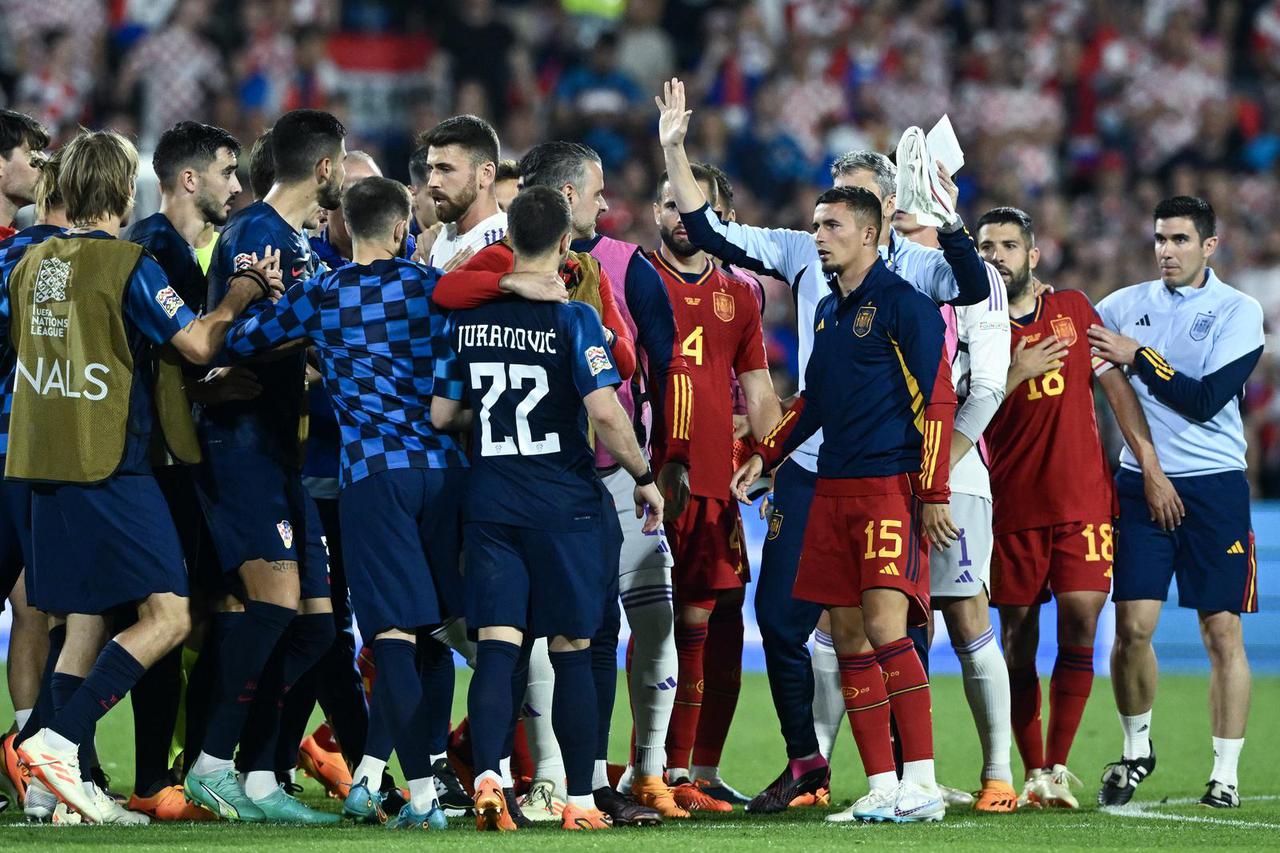 Rotterdam: Produžeci susreta Hrvatske i Španjolske u finalu Lige nacija
