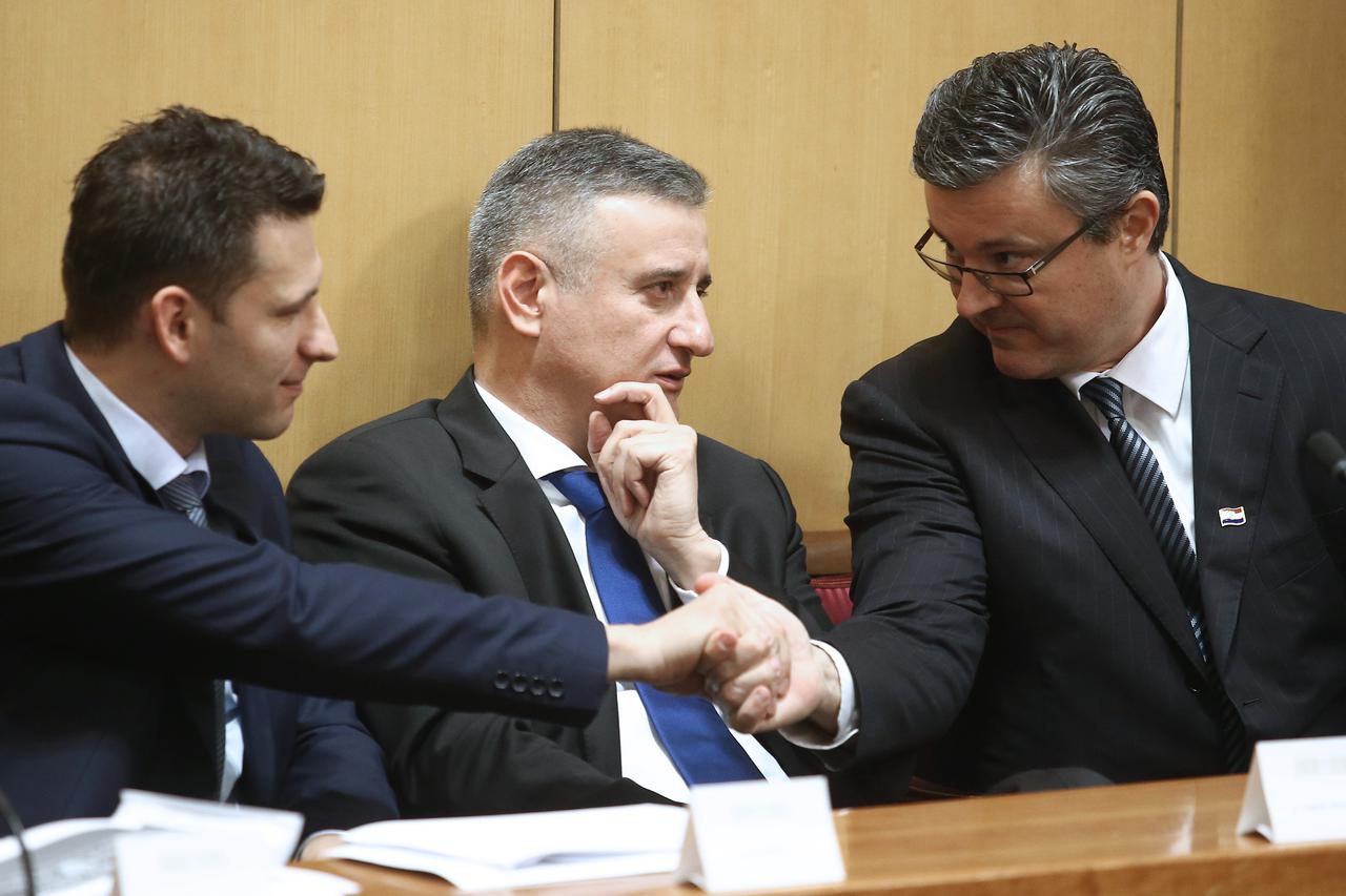 Božo Petrov, Tomislav Karamarko, Tihomir Orešković