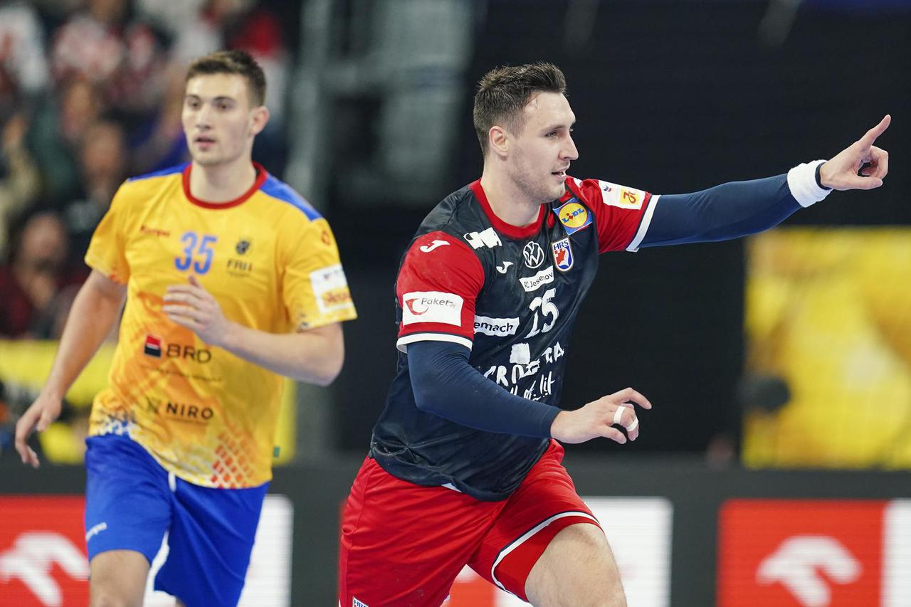 Mannheim: Hrvatska protiv Rumunjske na Europskom rukometnom prvenstvu