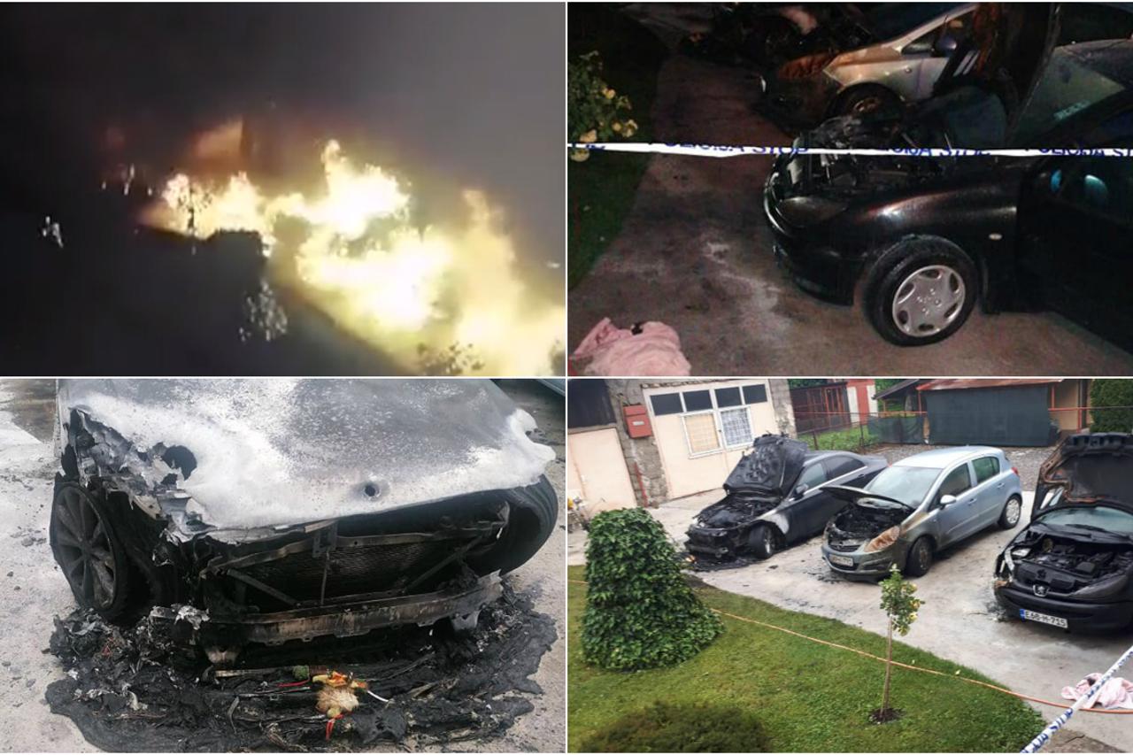 Zapaljen automobil pulskih registracija u Sarajevu