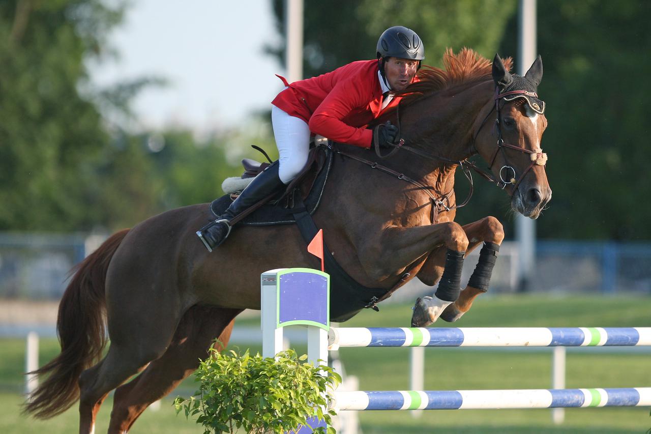 30.06.2013., Zagreb - Finale drzavnog prvenstva u preponskom jahanja za seniore. Photo: Grgur Zucko/PIXSELL