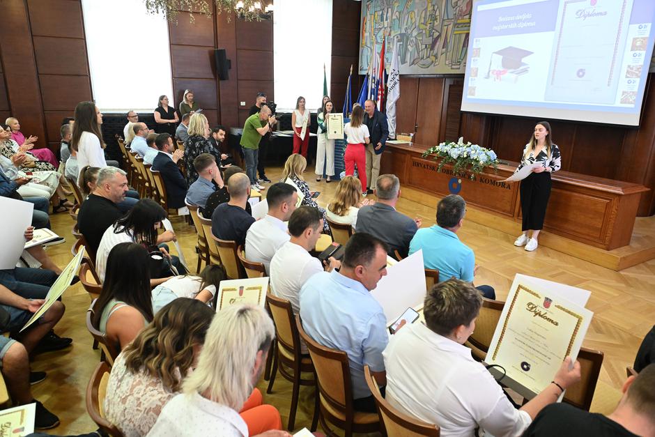 Zagreb: Obrtnička komora Zagreb održala je dodjelu majstorskih diploma