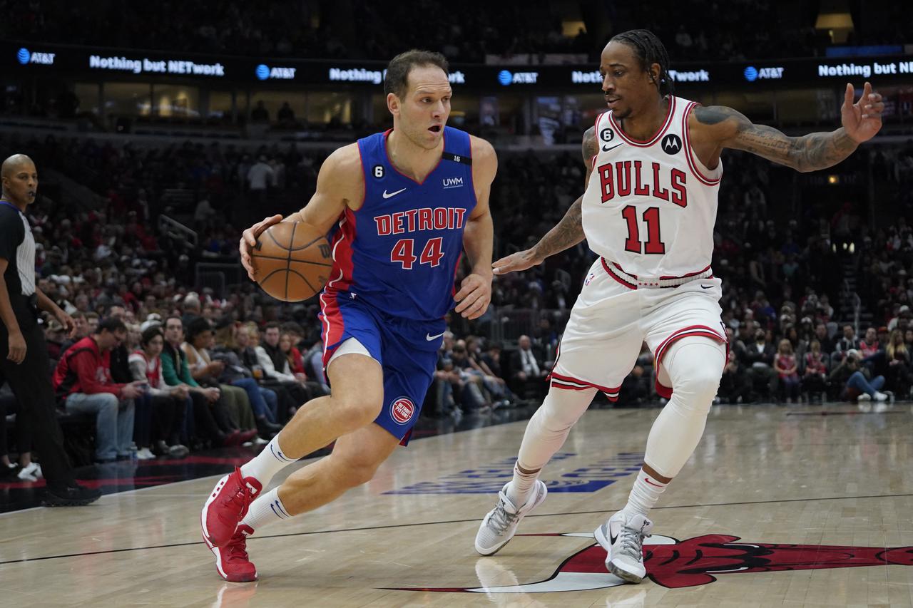 NBA: Detroit Pistons at Chicago Bulls