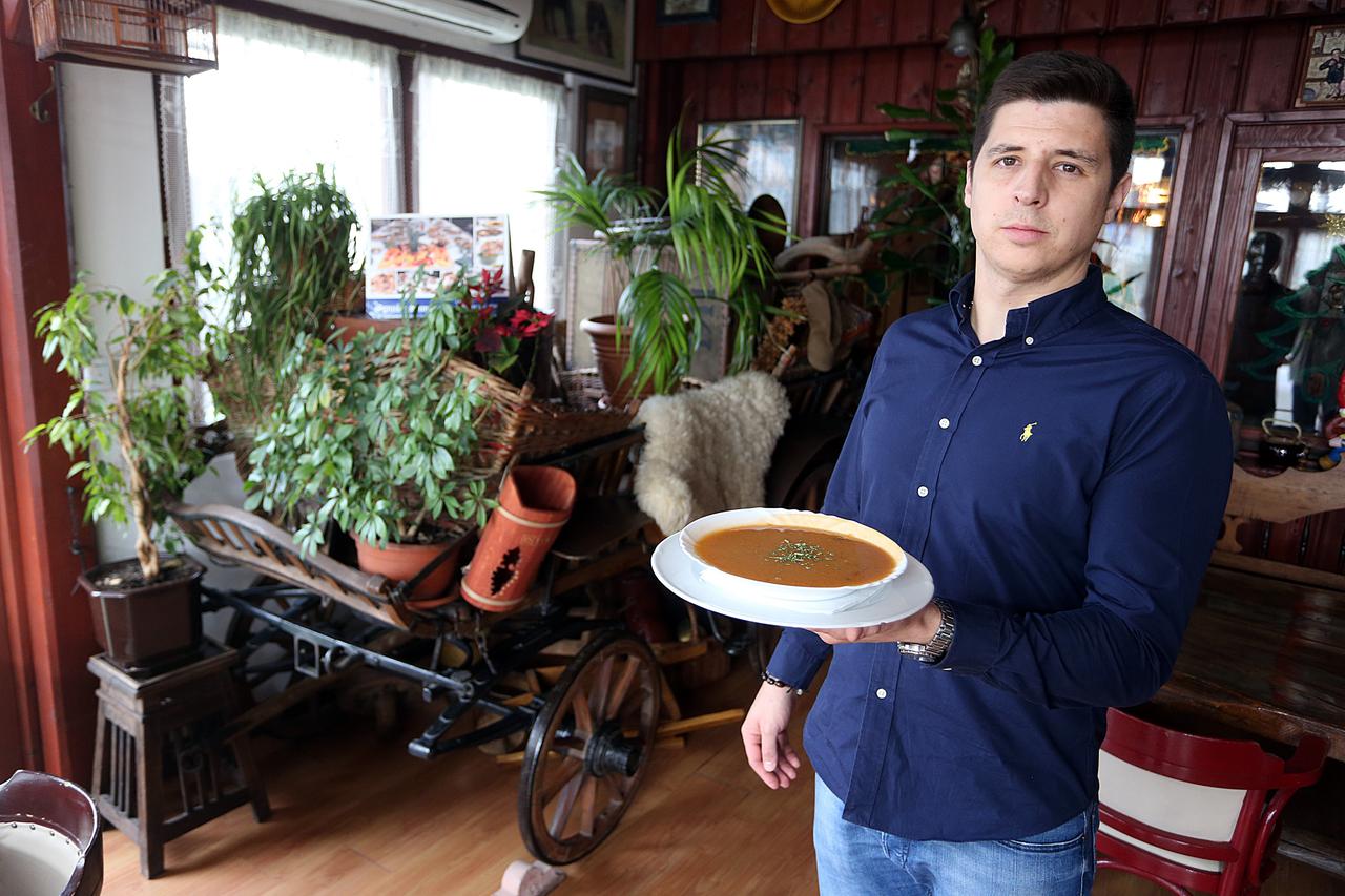 05.03.2016., Zagreb - Gableci Suman, mjesto gdje se mogu pojesti jedna od najboljih variva u gradu. Vlasnik Petar Suman.  Photo: Goran Stanzl/PIXSELL