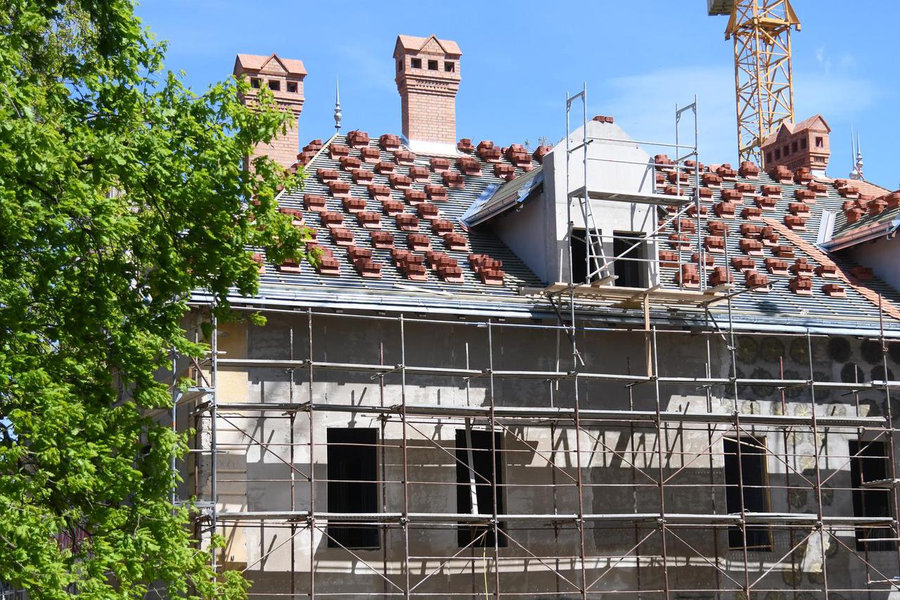 Radovi na obnovi i izgradnji dvorca Inkey ulaze u završnu fazu