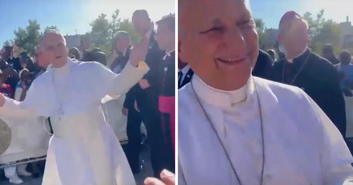 VIDEO Papa Lav nije mogao sakriti oduševljenje: Pogledajte koga je ugledao pred Notre-Dameom