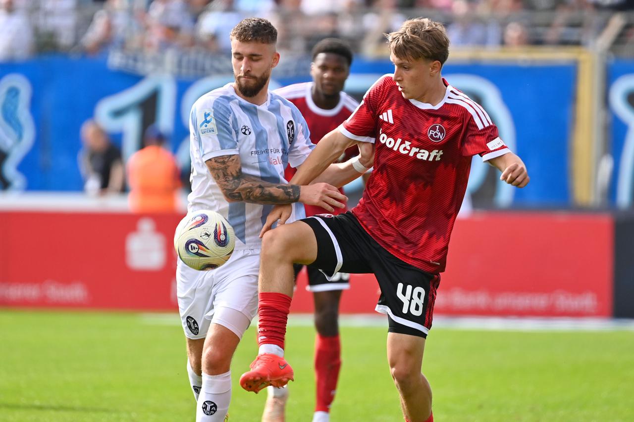 Football Regionalliga [regional league] Bavaria TSV Munich 1860 - 1.FC Nuremberg II