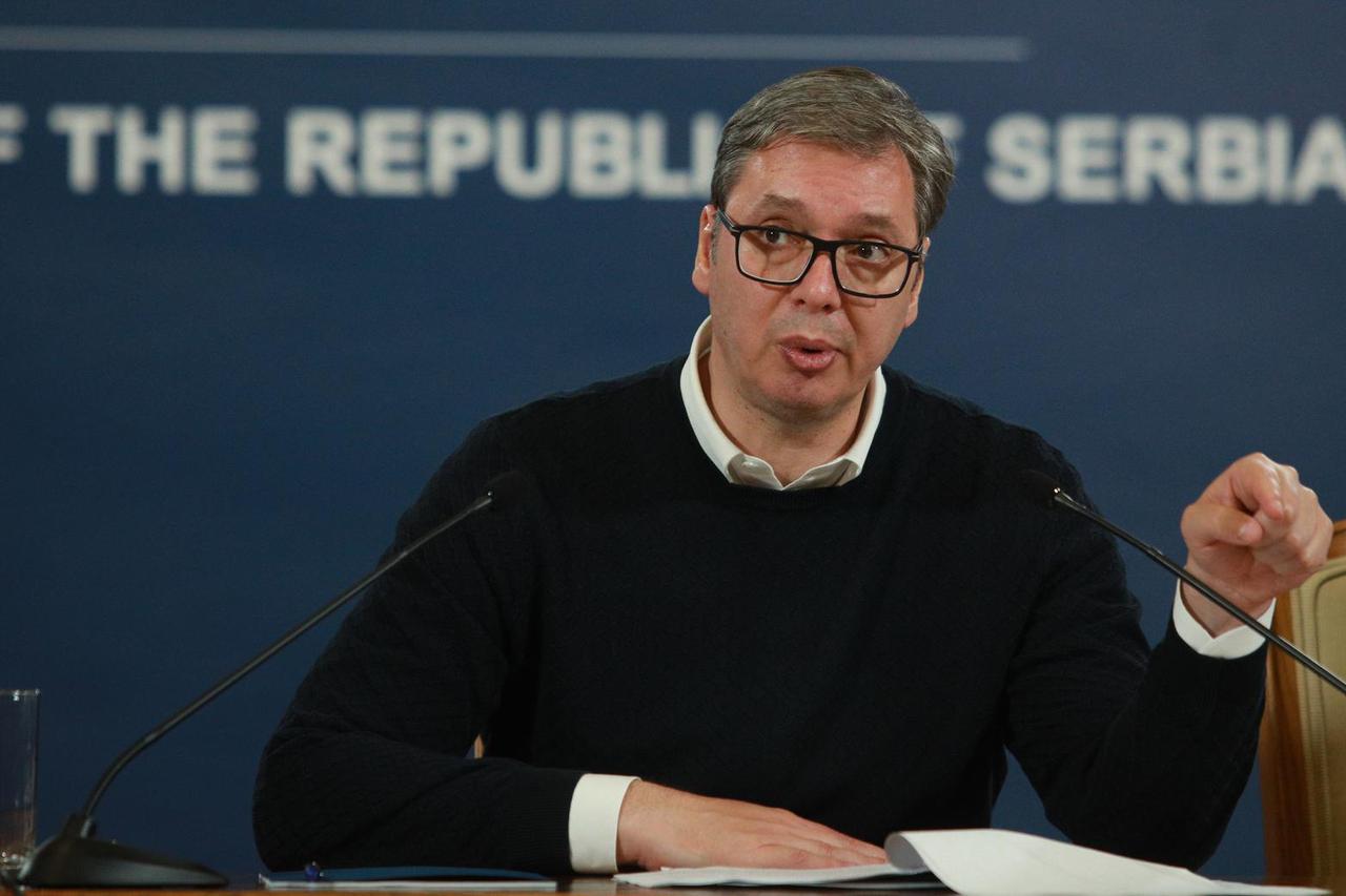 Predsjednik Srbije Aleksandar Vučić obratio se javnosti zbog nove eskalacije na Kosovu