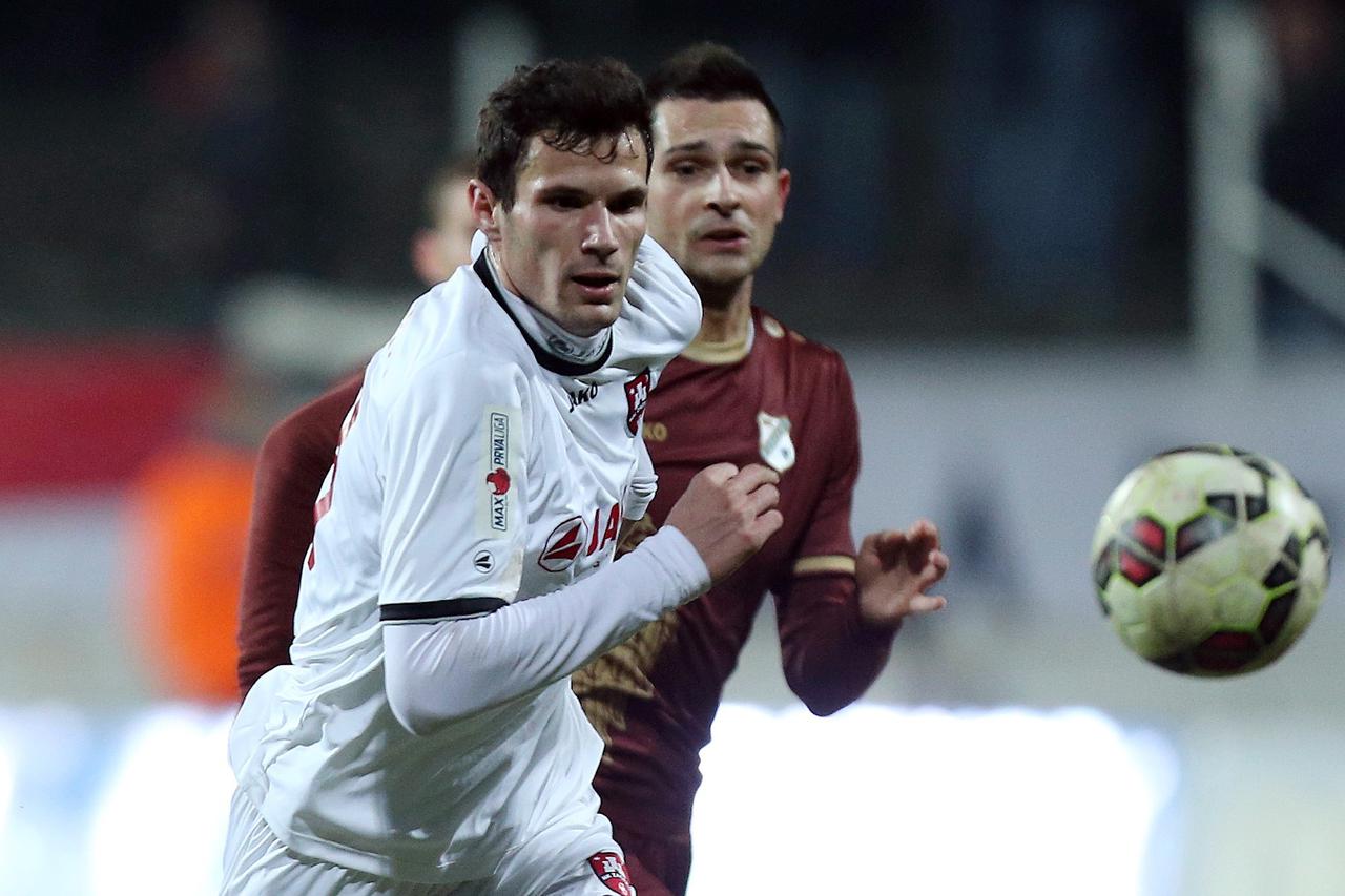 15.12.2014., stadion Kranjceviceva, Zagreb - 19. kolo MAXtv Prve lige, NK Zagreb - HNK Rijeka. Bruno Boban.  Photo: Dalibor Urukalovic/PIXSELL