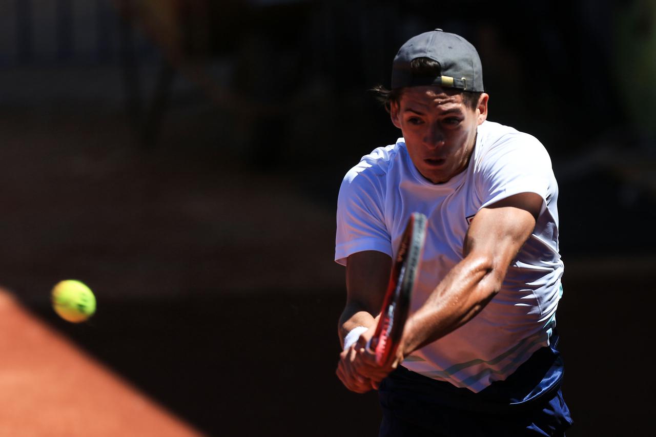 ATP Challenger Zagreb Open, kvalifikacije, Duje Ajduković - Sebastian Baez