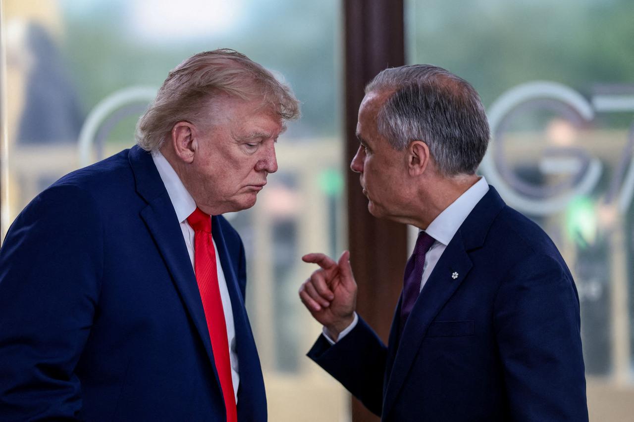 Donald Trump i Mark Carney