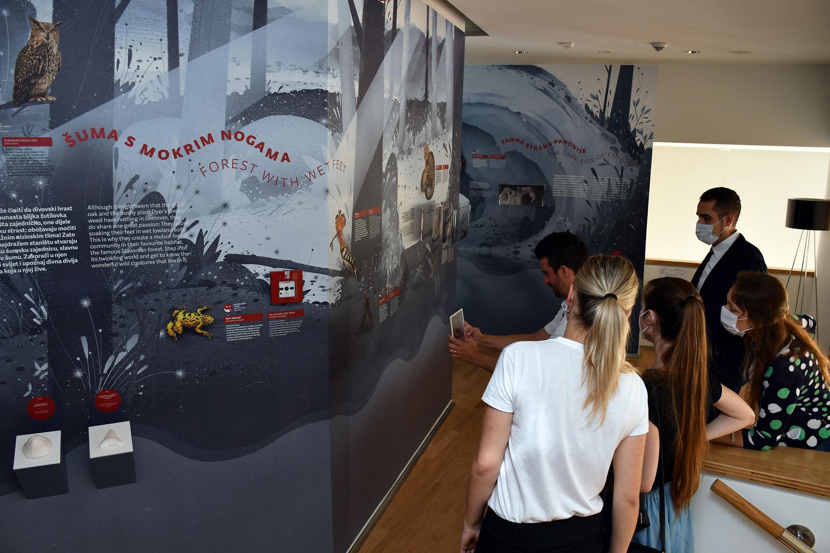 30.06.2020. Pleternica, Svecano otvorenje Interpretacijskog centra Terra Panonica, izlozba biljnih i zivotinjskih vrsta i fosila Panonskog mora.Photo: Ivica Galovic/PIXSELL
