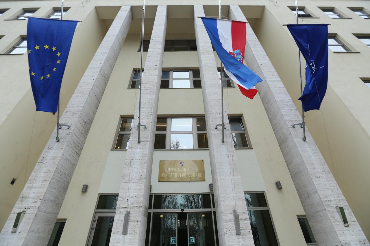 Zagreb: Zgrada Ministarstva obrane Republike Hrvatske