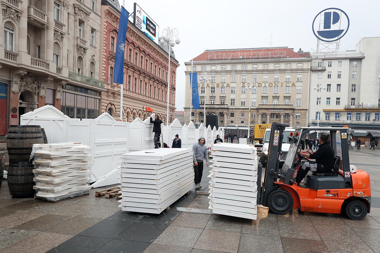 pripreme za Advent u Zagrebu