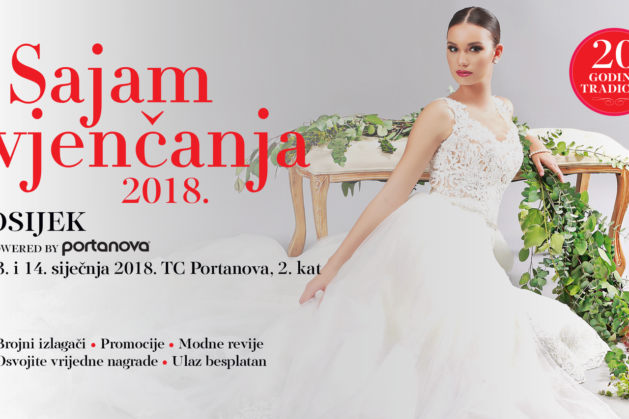 Sajam vjenčanja i humanitarna revija poznatih ovaj vikend u trgovačkom centru Portanova