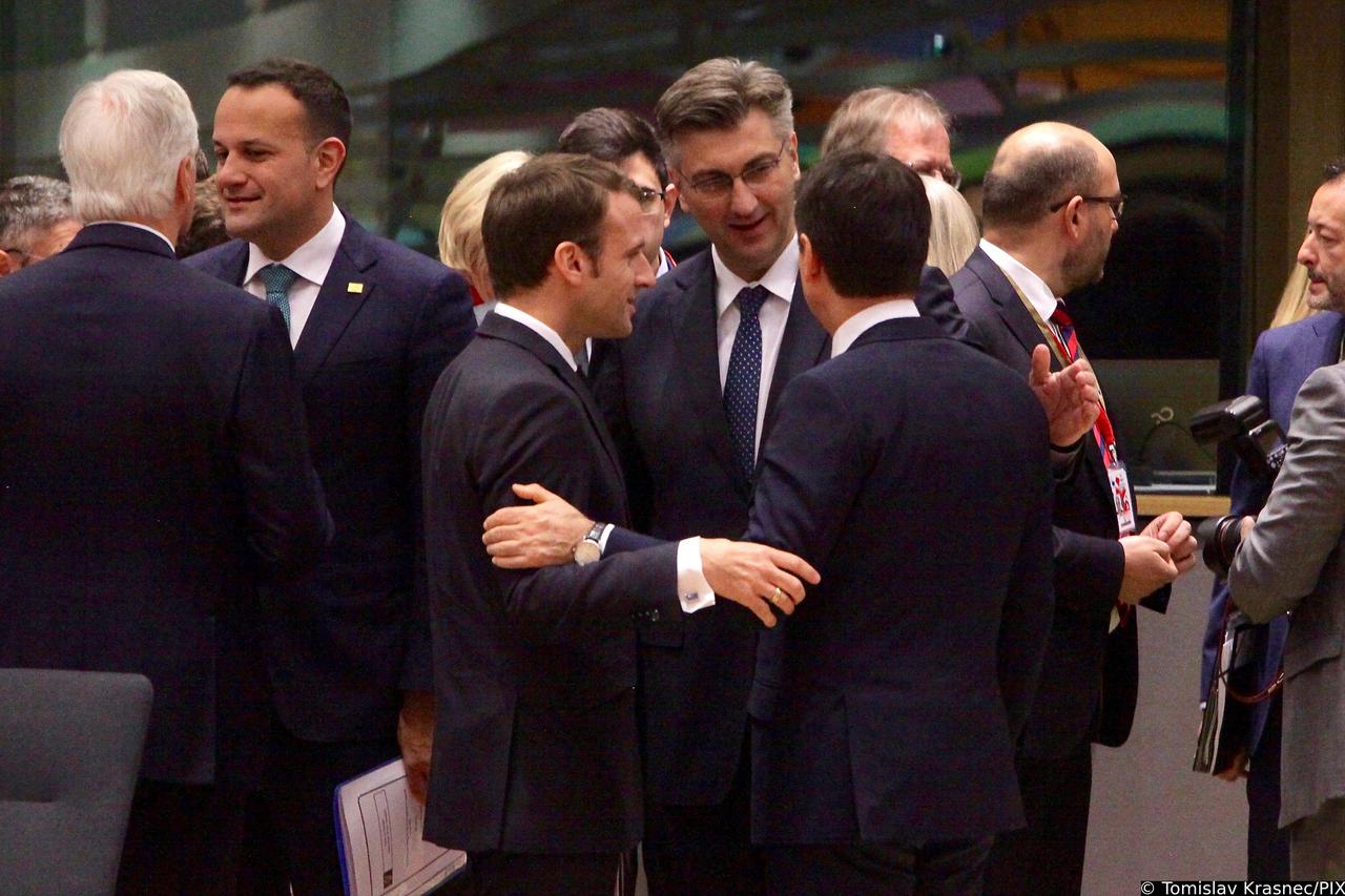 Bruxelles: Premijer Andrej Plenkovic prisustvuje posebnom sastanku Europskog vijeća o Brexitu