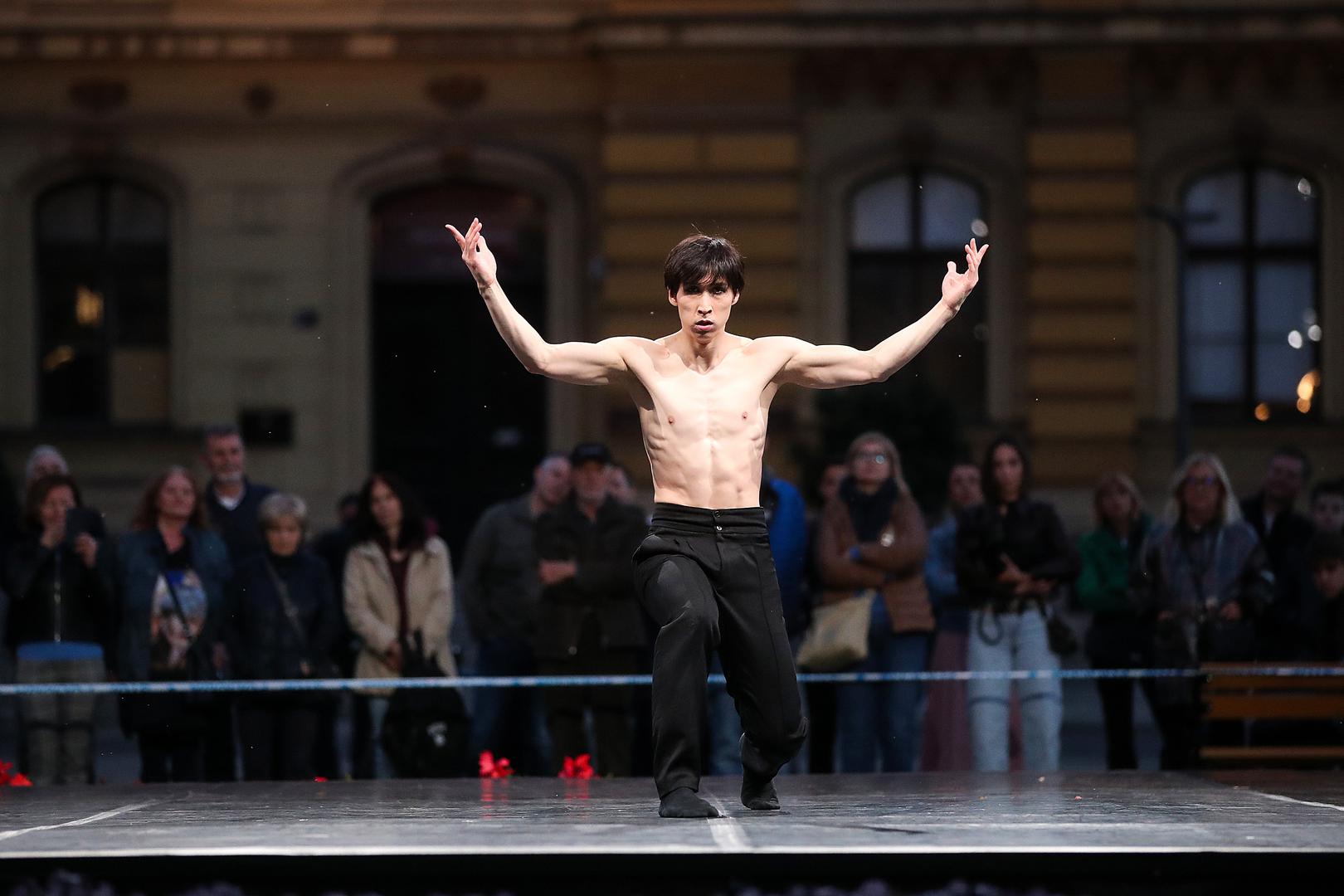 30.05.2020., Zagreb - Svecani koncert ispred HNK u povodu Dana drzavnosti. Photo: Goran Stanzl/PIXSELL