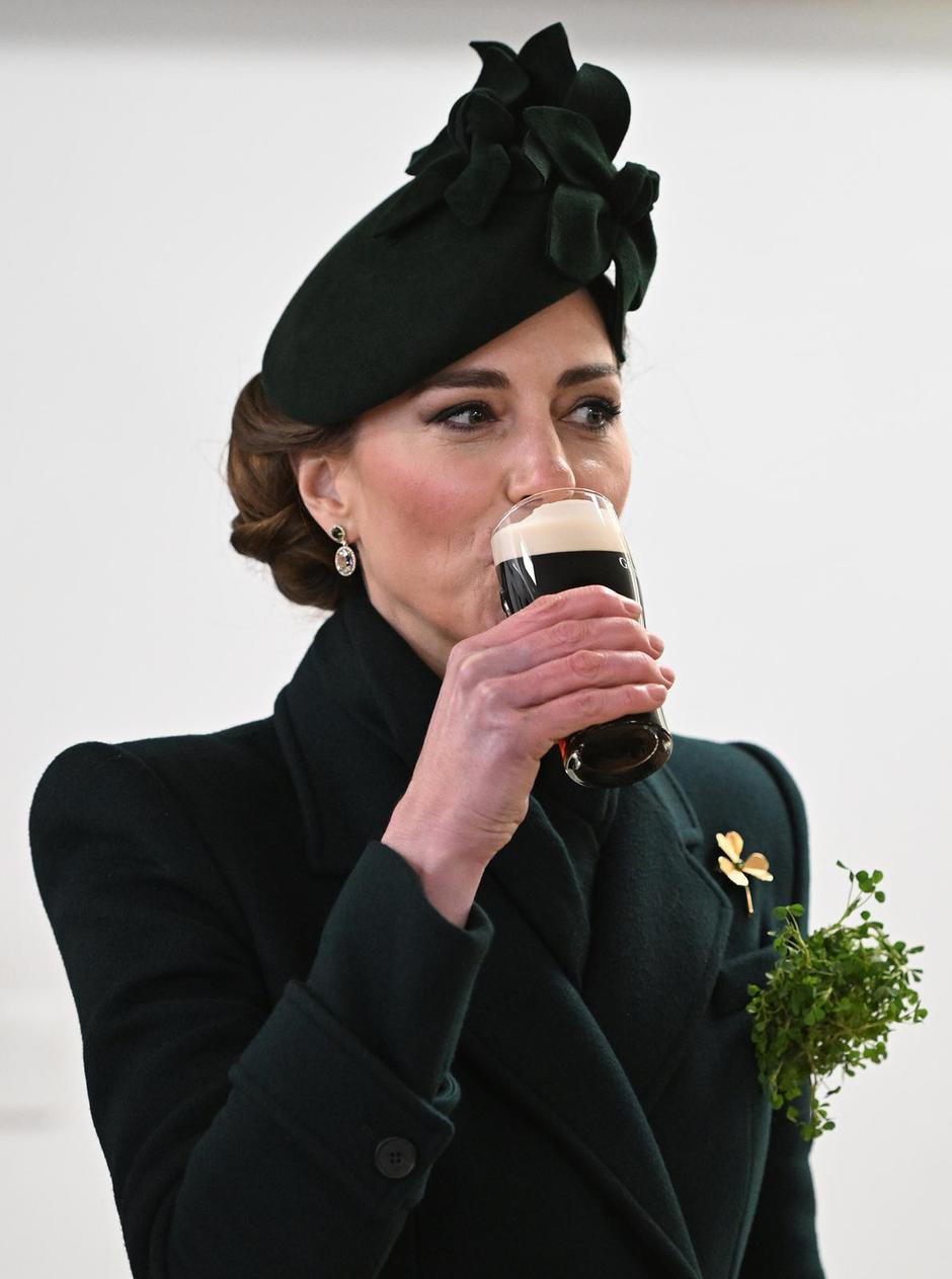 Royal visit to the Irish Guards