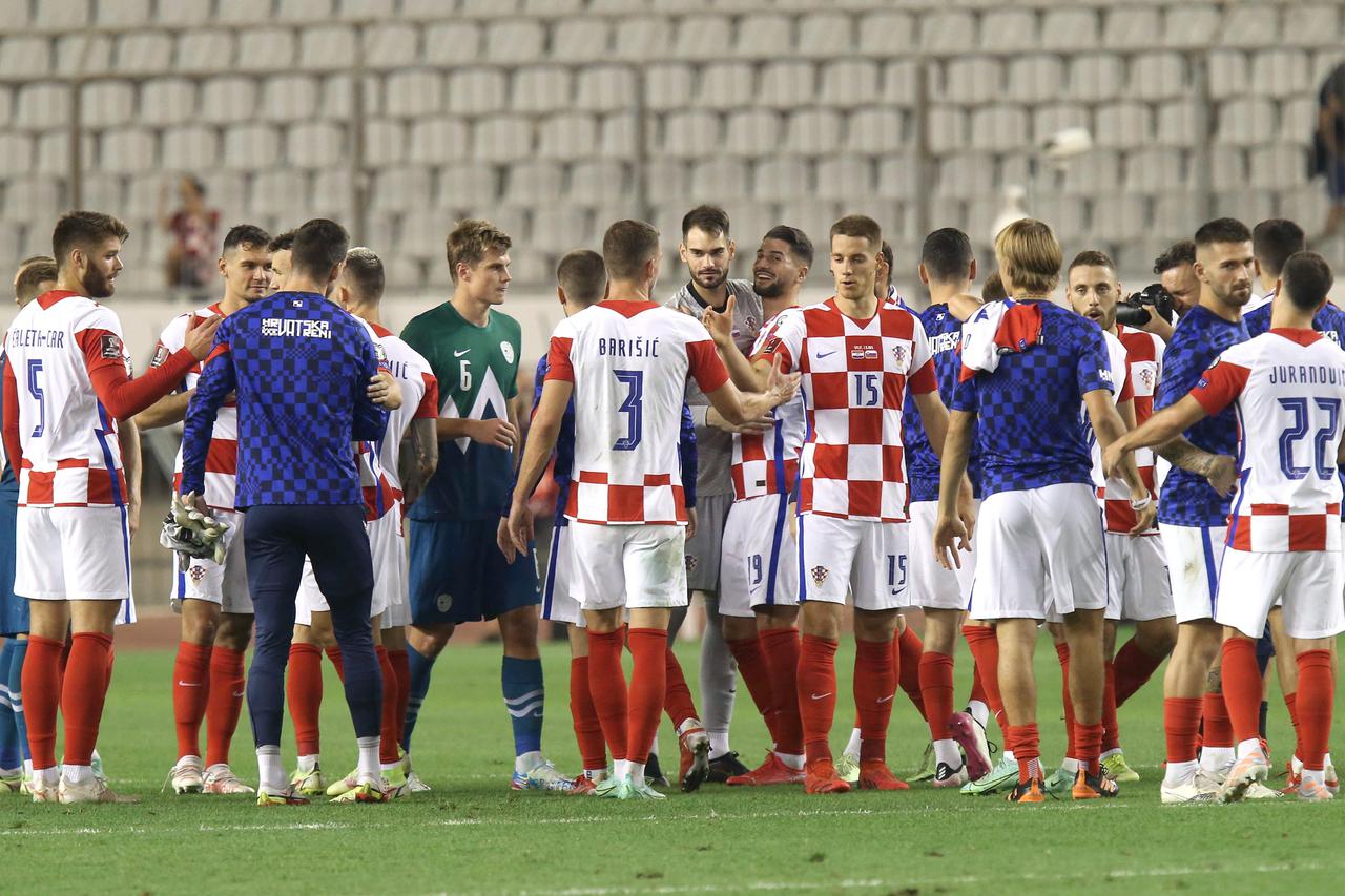 Split:  Kvalifikacije za Svjetsko prvenstvo, Hrvatska - Slovenija 