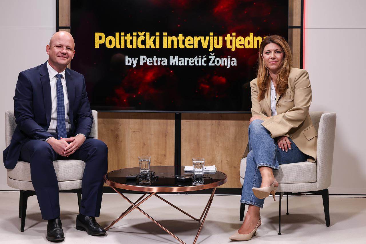 Zagreb: Mišel Jakšić u studiju Večernjeg lista 