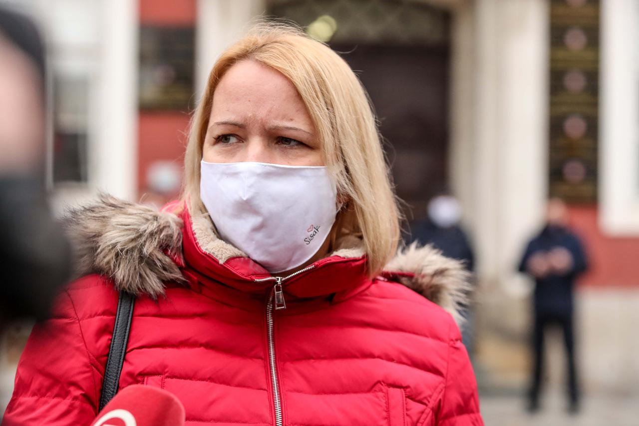 Gradonačelnica Siska: Nema ozlijeđenih, zasad sve pod kontrolom