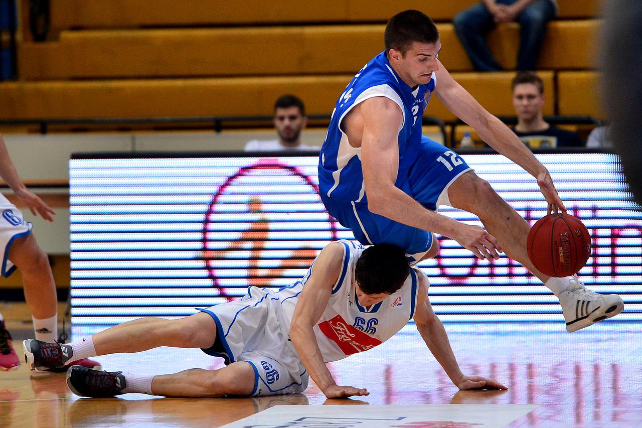 Zagreb: A-1 liga za prvaka, 14. kolo, KK Cibona - KK Alkar