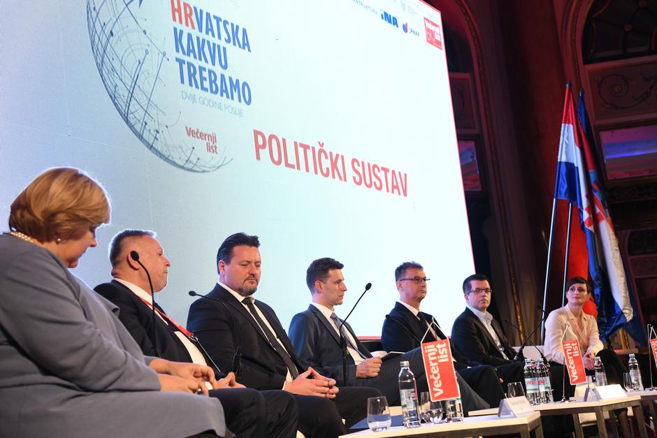 Konferencija "Hrvatska kakvu trebamo - dvije godine poslije", panel Politički sustav