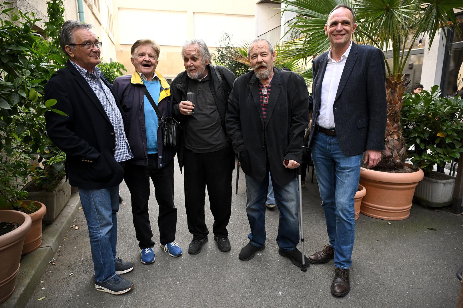 27.04.2036. Zagreb - Promocija restauriranog filma Akcija stadion Dusana Vukotica u Kinoteci okupila glumacku ekipu i prijatelje. Vinko Bresan Photo: Marko Lukunic/PIXSELL