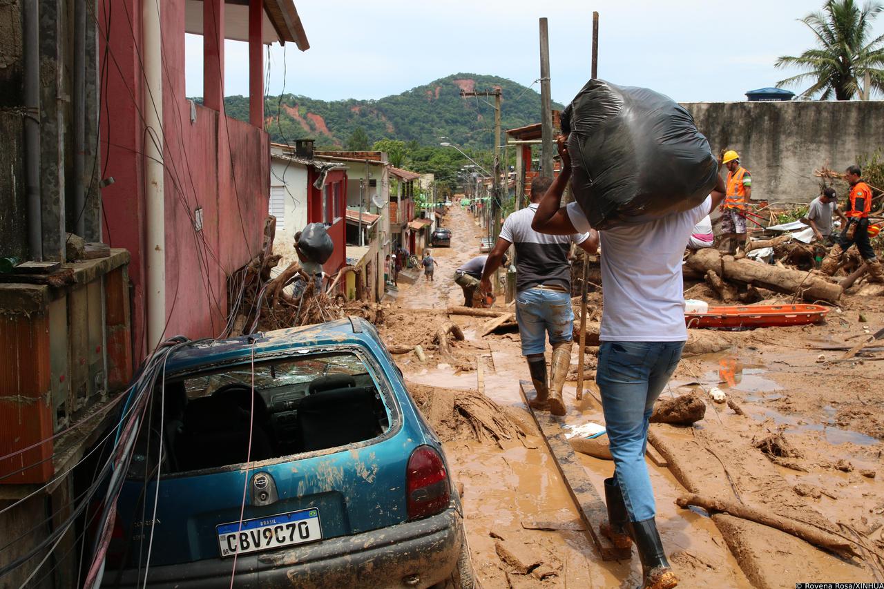 Posljedice snažne oluje koja je pogodila Brazil