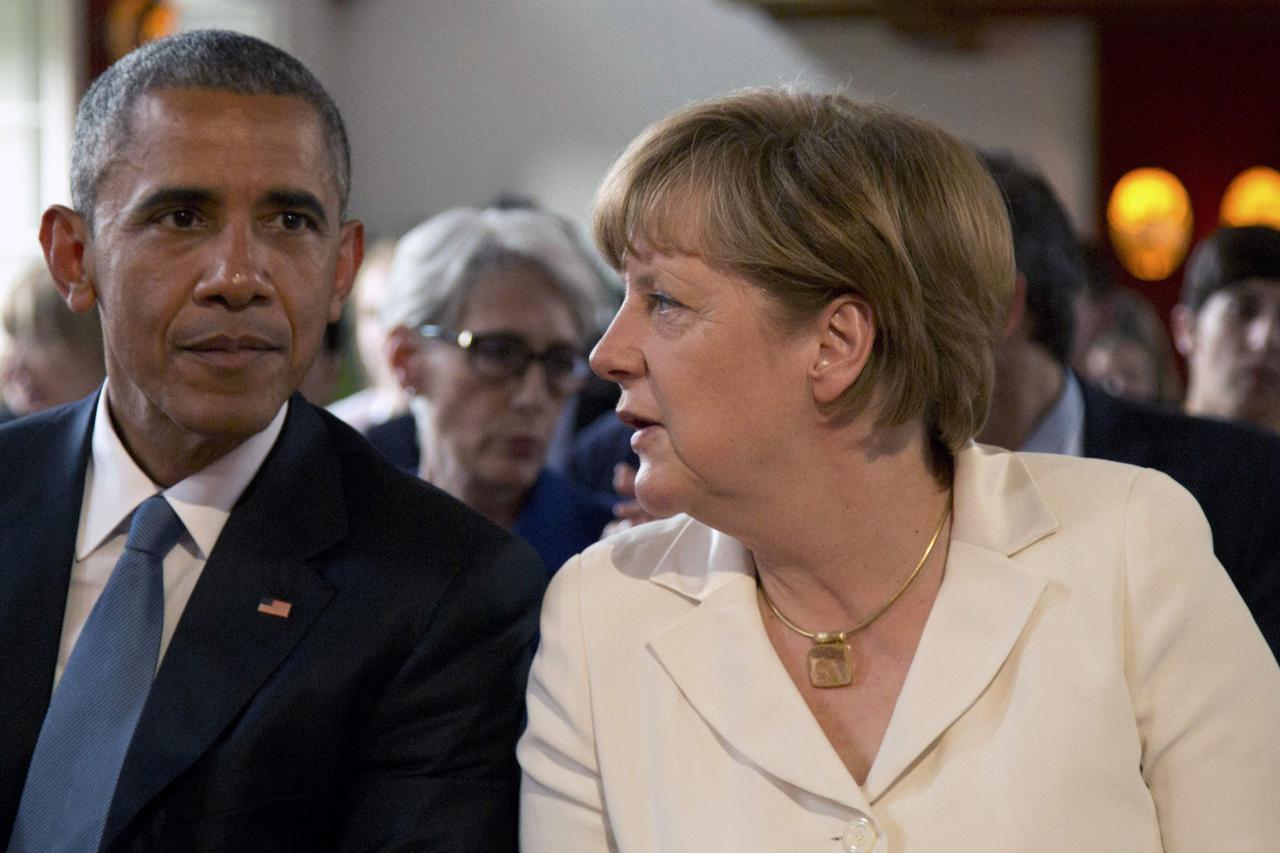 Merkel i Obama