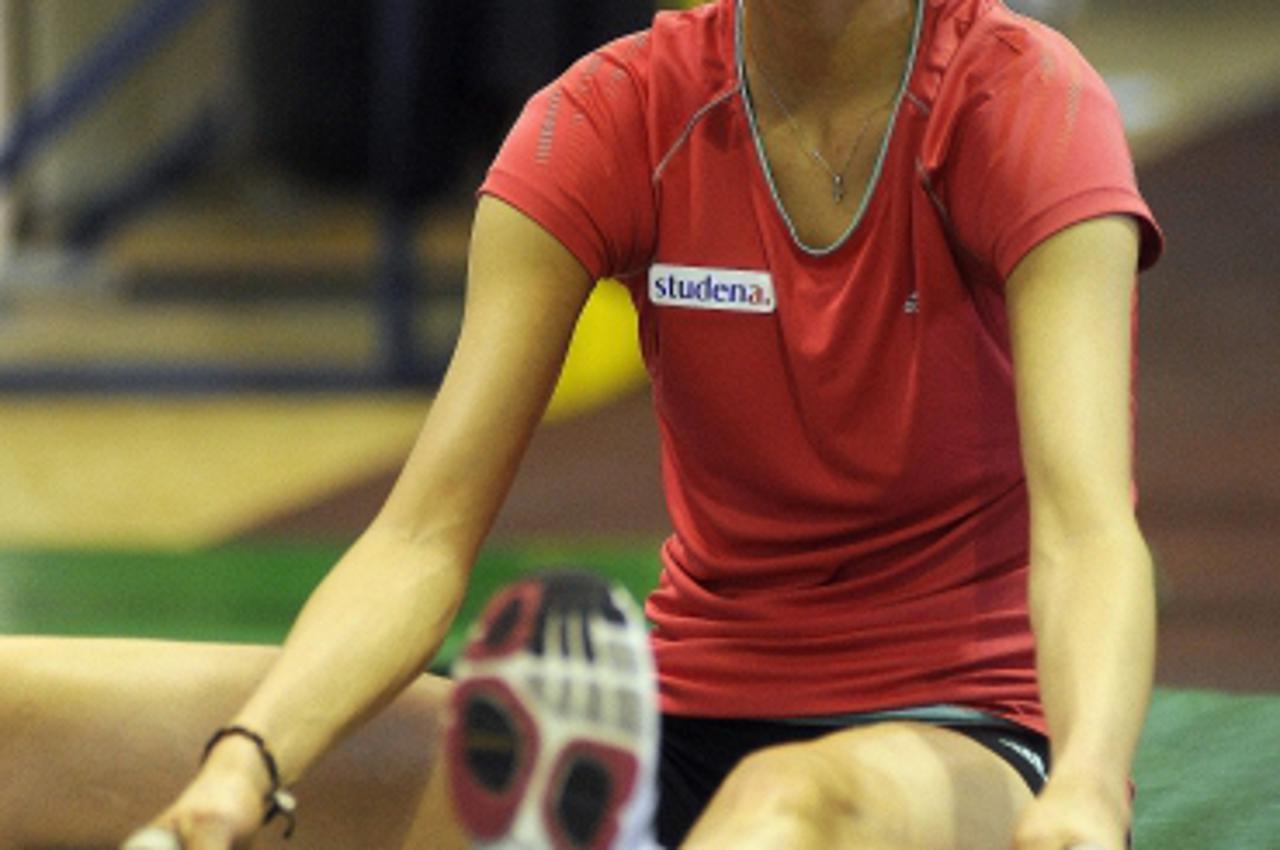'SPECIJAL MAX 09.05.2013., Split- Atleticarka Blanka Vlasic na treningu. Photo: Tino Juric/PIXSELL'