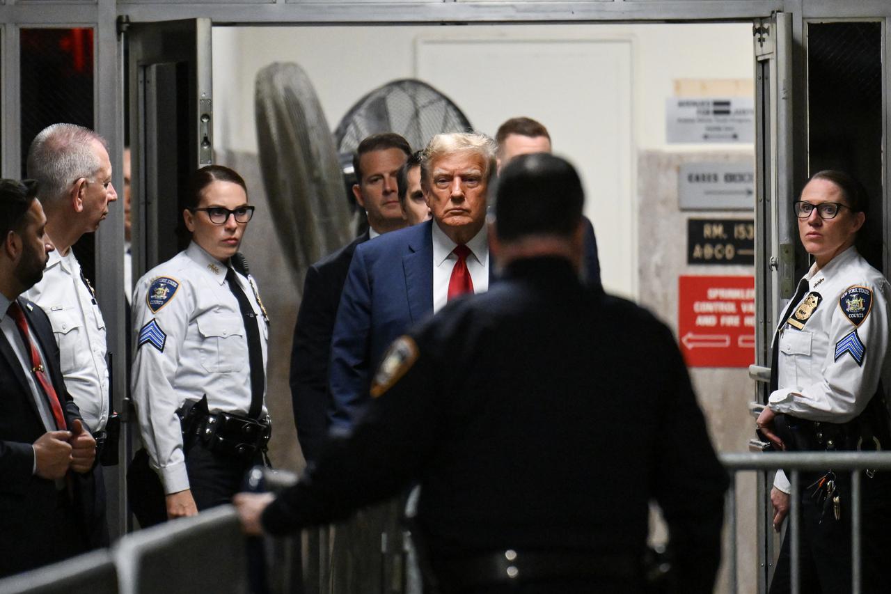 Former President Donald Trump Civil Fraud Trial in New York