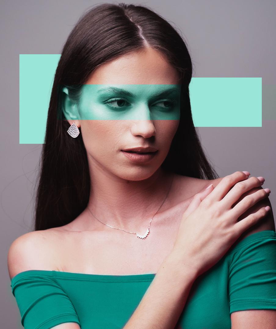 Charm Silver, srebrne naušnice