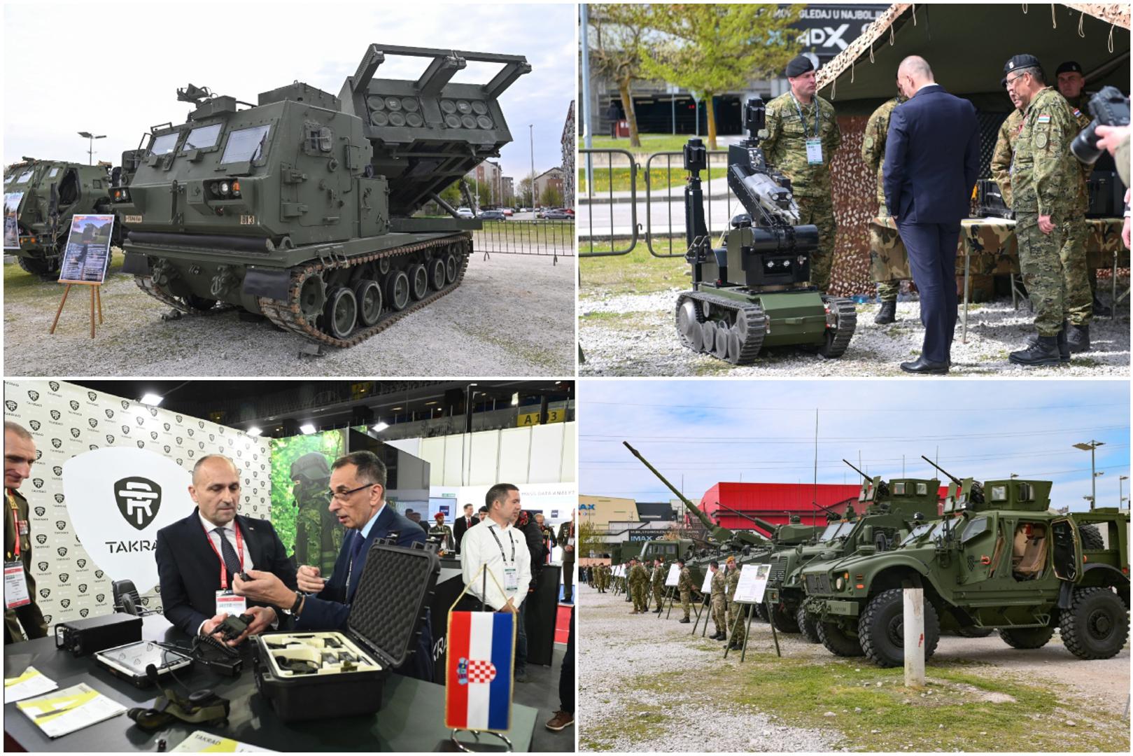 U Zagrebu je svečano otvorena Jadranska vojna i zrakoplovna konferencija i izložba - ASDA 2025. Republika Hrvatska je osmi put domaćin te izložbe, a po prvi put se održava u prostoru Arene Zagreb. ASDA 2025. se održava od 8. do 10. travnja pod pokroviteljstvom Vlade Republike Hrvatske i uz potporu Ministarstva obrane RH, a organizator izložbe je američka tvrtka TNT Productions LLC.