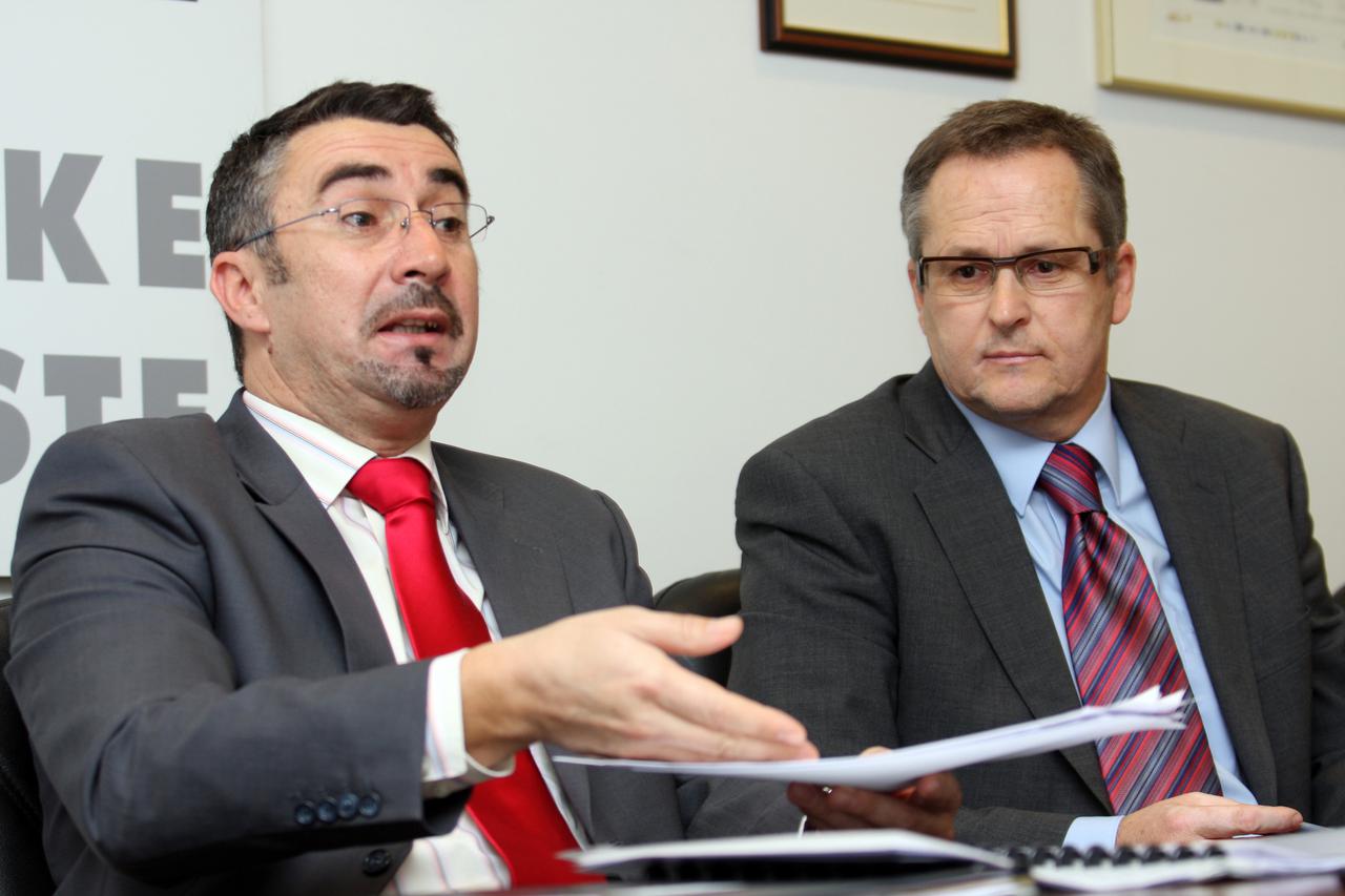 Član Uprave Marijo Lovrinčević i bivši predsjednik Uprave HAC-a Jurica Prskalo