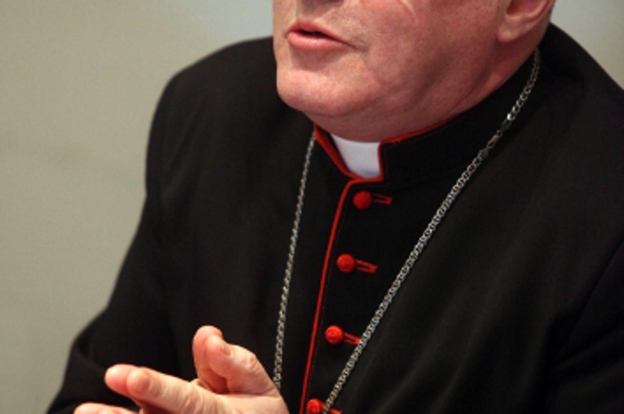 '05.04.2013., Zagreb - Nakladnik Verbum odrzao konferenciju za medije povodom izlaska knjige, Jorge Mario Bergoglio-Papa Franjo na kojoj je govorio  Photo: Zarko Basic/PIXSELL'