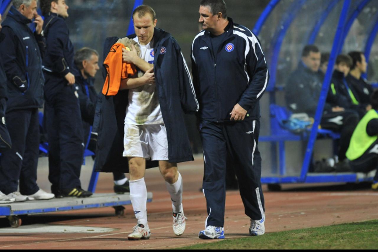 '24.03.2010, Stadion Maksimir, Zagreb - Prva polufinalna utakmica Hrvatskog kupa izmedju NK Dinama i Nk Hajduka. Srdjan Andric. Photo: Antonio Bronic/PIXSELL'