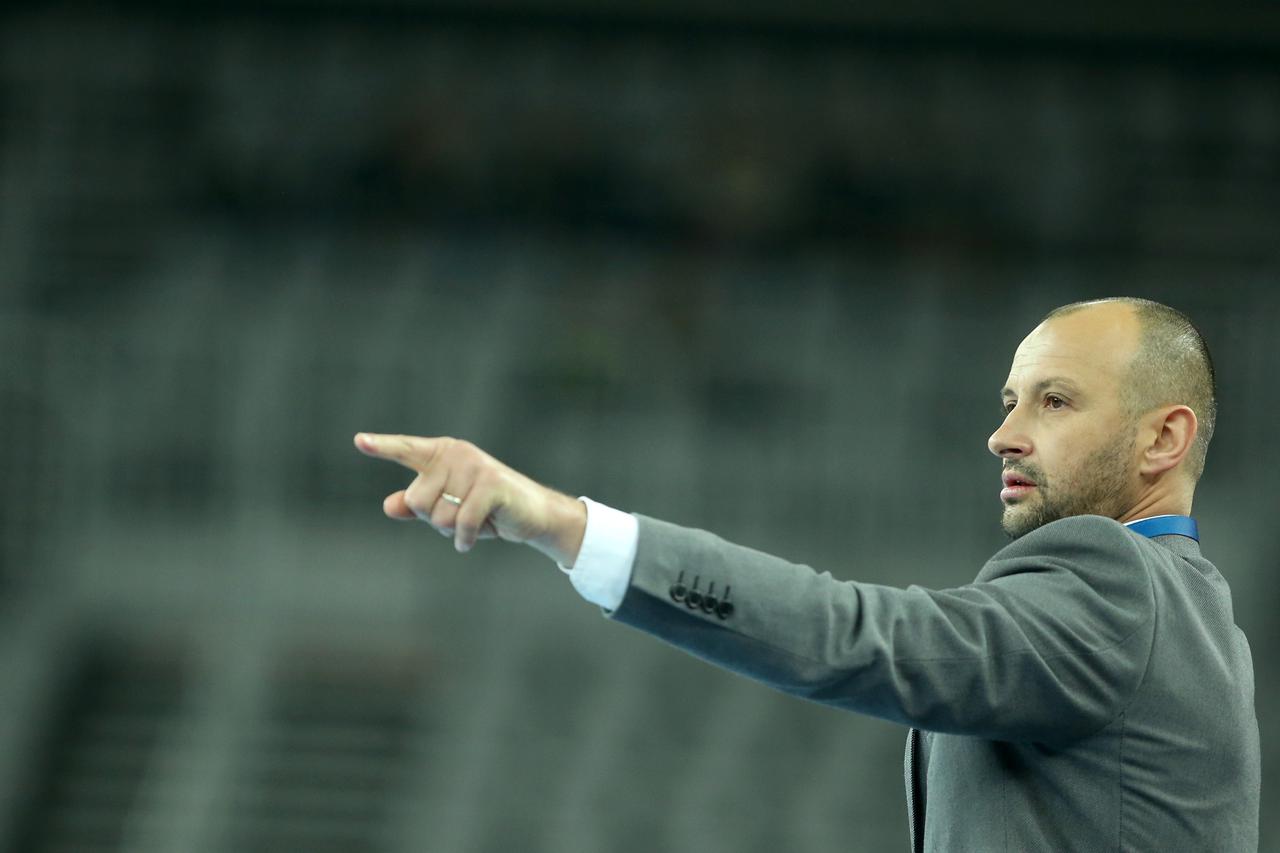 23.11.2014., Arena, Zagreb - VELUX EHF Liga prvaka, skupina A, 6. kolo, RK Prvo plinarsko drustvo Zagreb - HC Meshkov Brest.  Zeljko Babic. Photo: Igor Kralj/PIXSELL