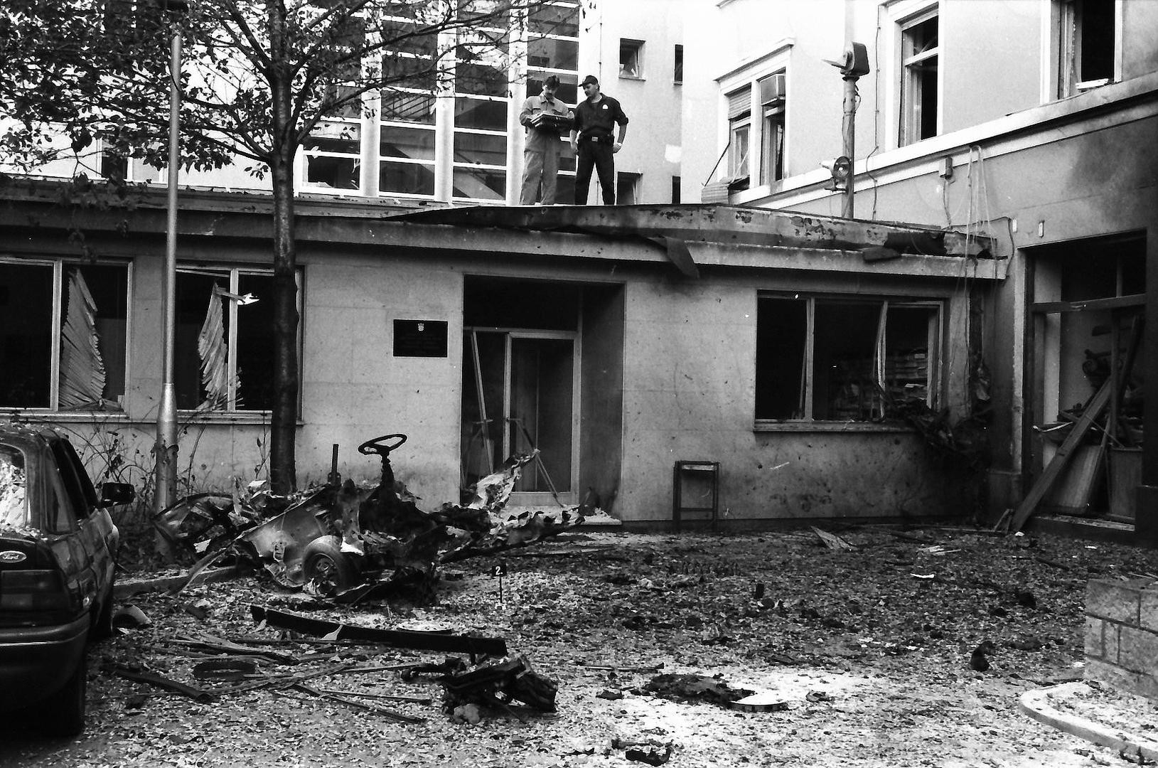 Rijeka: Eksplozija bombe pred zgradom MUP-a 20. listopada 1995. godine