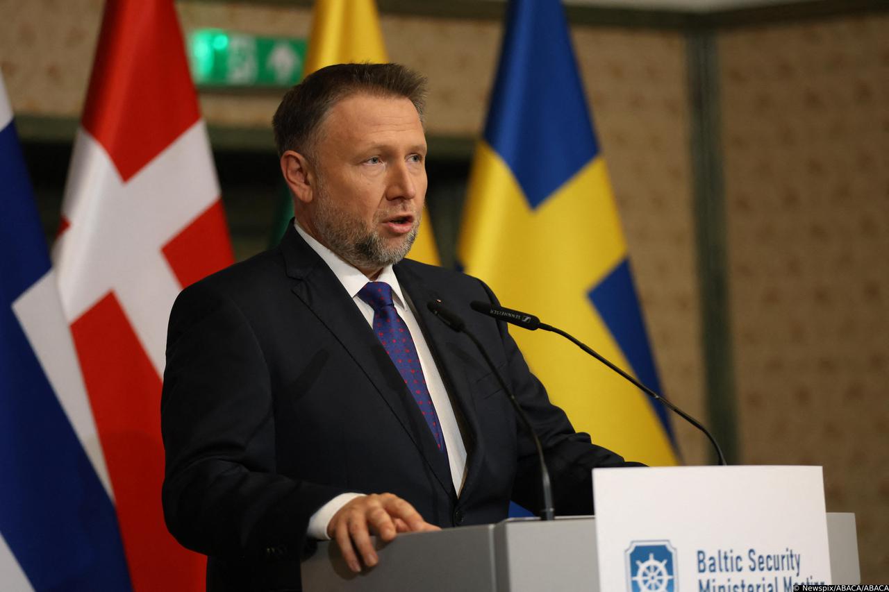 Polish Minister Marcin Kierwinski Holds Press Conference - Poland